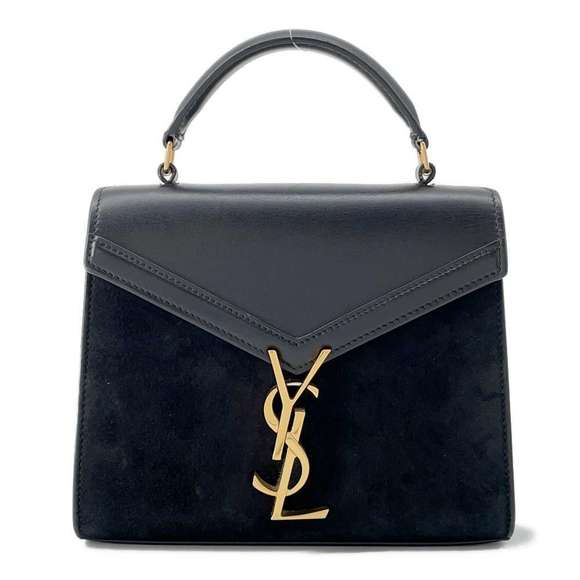 Saint Laurent Paris Cassandra 2way Shoulder Bag Black - Picture 1 of 16